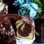 cake marbré glacé