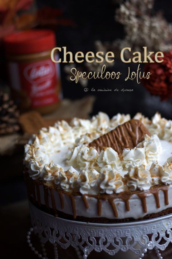 Cheese cake speculoos crème mascarpone philadelphia