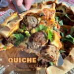 Quiche Kefta tomates