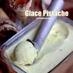 Crème glacée à la pistache faite maison