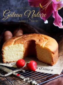 Cake sans Sucre blanc, avec du Sirop d&rsquo;Agave !
