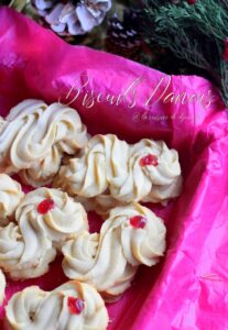 Biscuits Danois au Beurre et Vanille