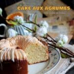 Cake léger au jus d'orange et citron