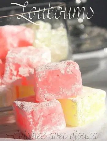 Loukoum recette turque