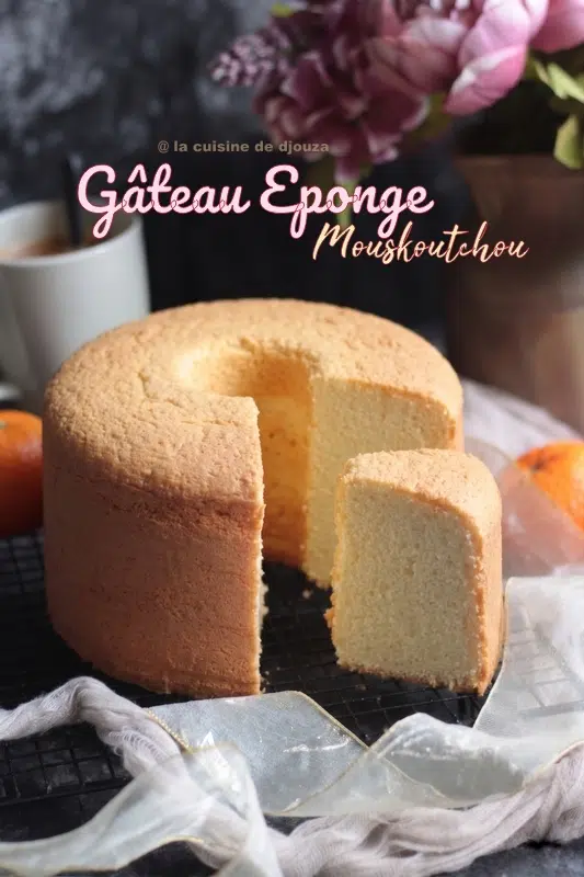 Gâteau Eponge moelleux Algérien Moskoutcho