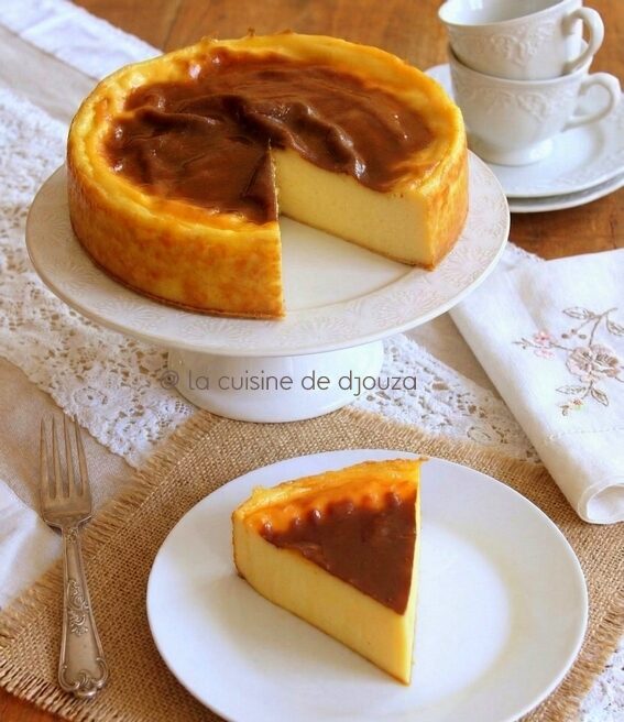 Flan sans pâte à la texture généreuse et dorée