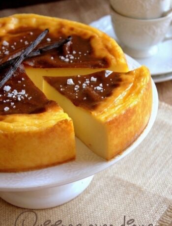 Flan pâtissier sans pâte de Christophe Michalak