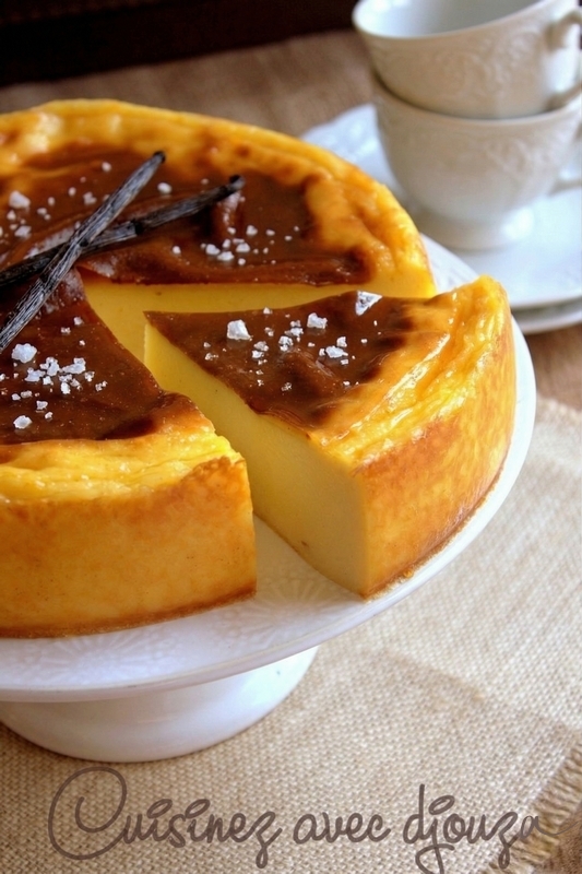 flan patissier cremeux sans pate