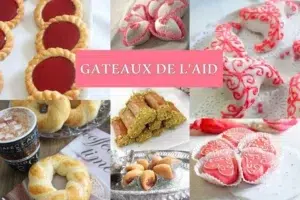 Gâteaux algériens et orientaux pour l'aid