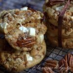 cookies chocolat blanc noix de pecan moelleux