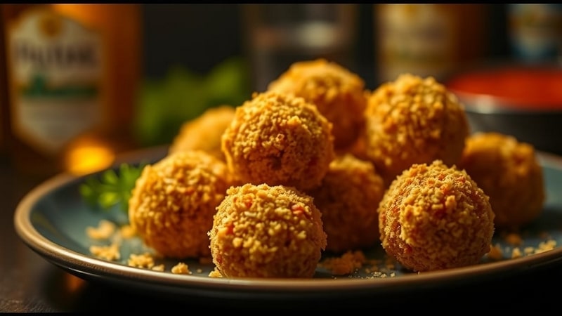 Croquette de chorizo espagnoles