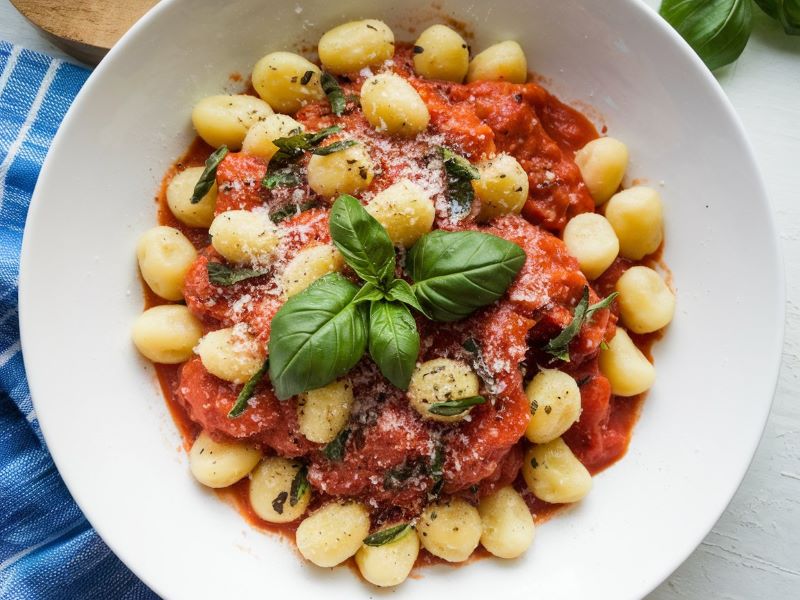 Gnocchis à la tomate