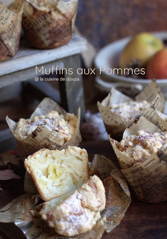 Muffins d'automne aux pommes