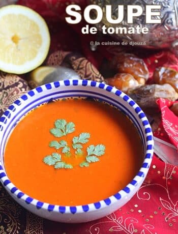 Soupe de tomate sans gluten facile