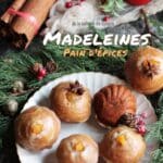 Madeleines de Noel saveur pain d'épices