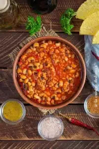 Chili Con Carne aux Haricots Cornilles