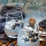 Pudding de chia aux myrtilles fraîches