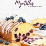 Gâteau au citron et aux myrtilles fraîches