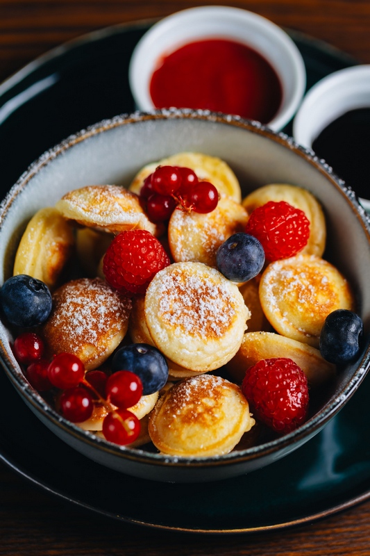 poffertjes petites pancakes des pays bas