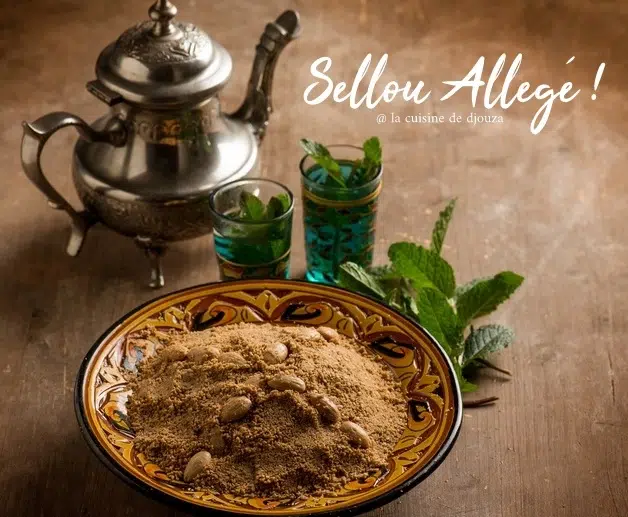 Desert traditionnel marocain allégé sellou