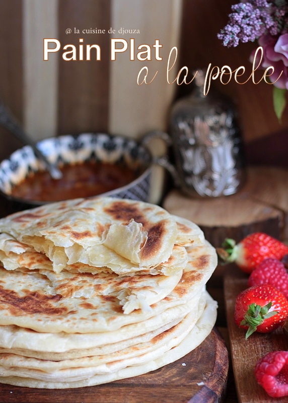 pain paratha à la poele