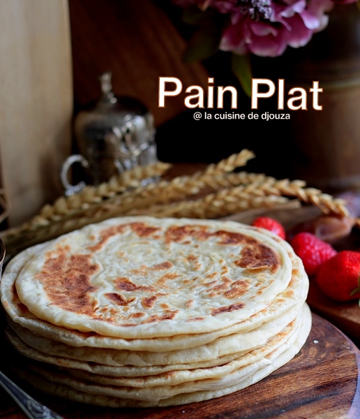 pain plat paratha à la poele