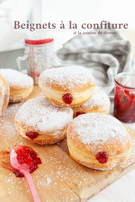 Beignet berlinois à la confiture