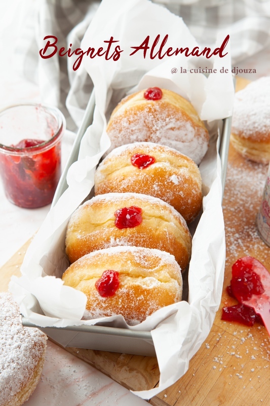 délicieux beignets allemands berliner