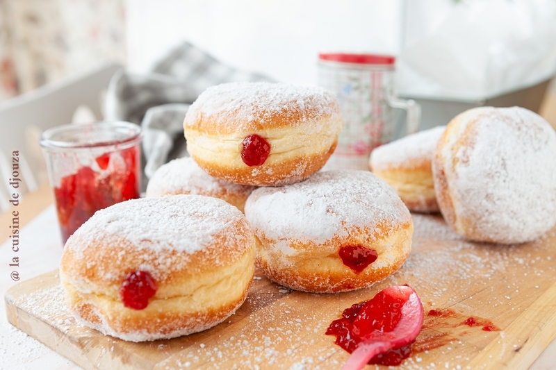 Beignets allemand moelleux de berlin