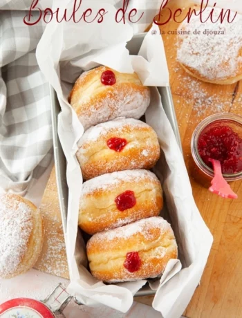 Boules de Berlin beignets allemand moelleux