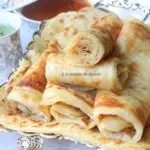Msemen crêpes feuilletées algériennes