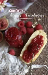 Confiture Figues Framboises à IG Bas