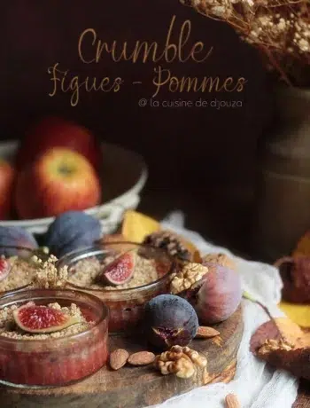 Crumble sain à IG Bas sans sucre sans farine