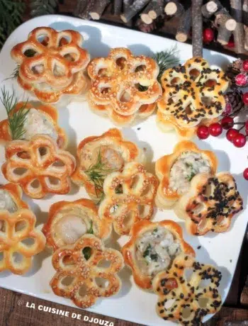 Vols au vent salés pour les fêtes