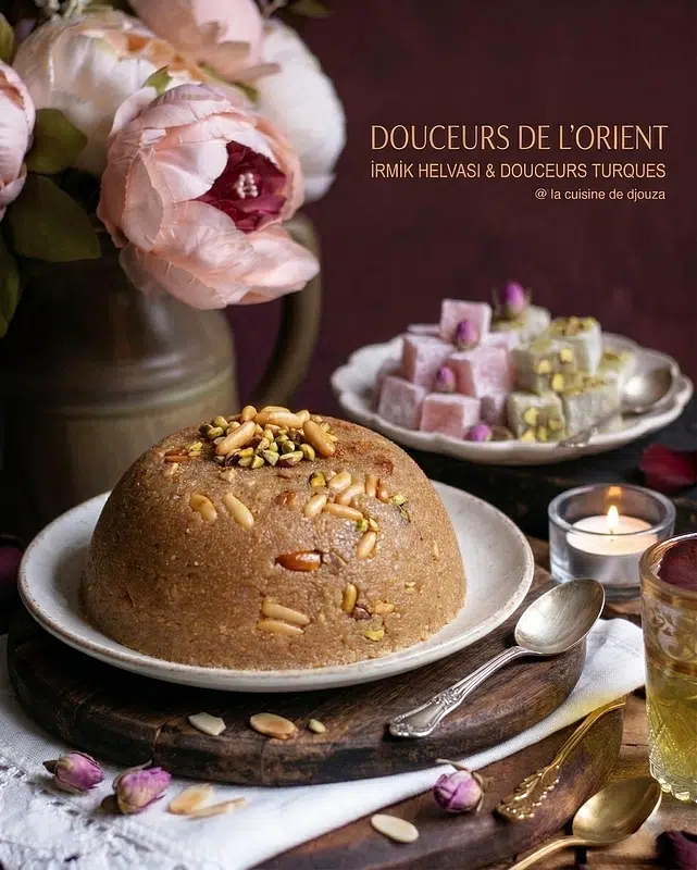 douceur turque a la semoule halva