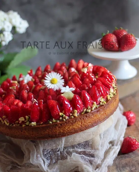 tarte aux fraises creme patissiere