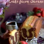 veritable cake marbré façon savane au chocolat