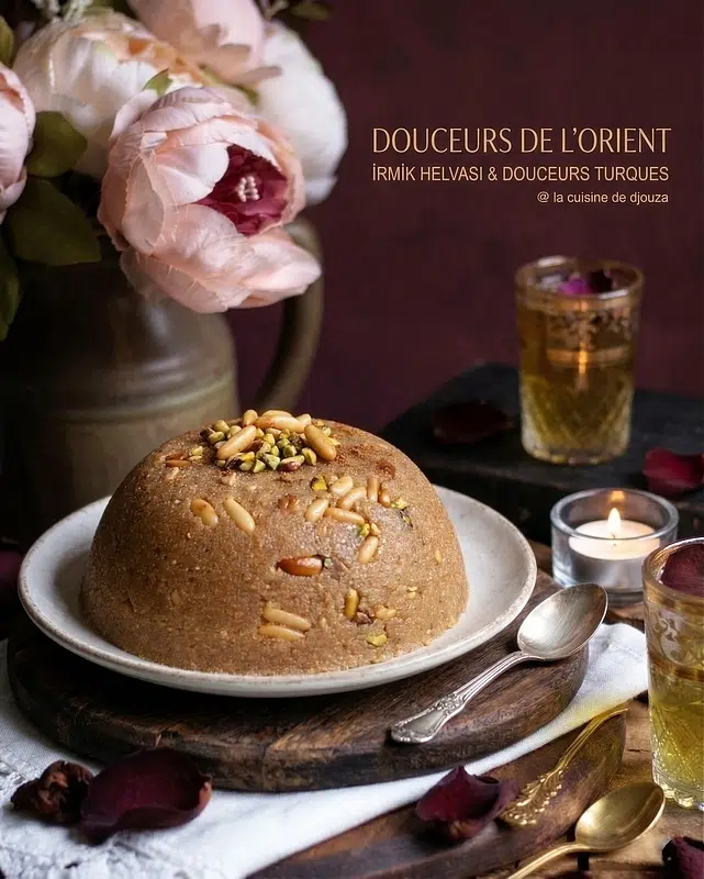 gâteau de semoule turc Halva