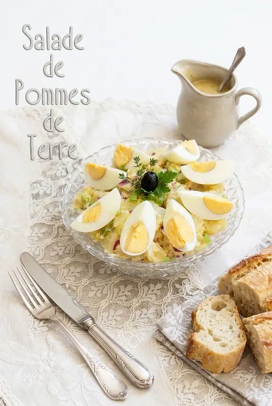 recettes avec pommes de terre en salade