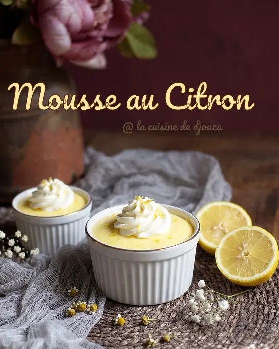 mousse au citron legere