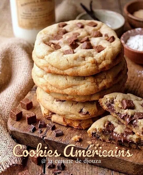 Cookies américains épais et moelleux maison