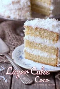 Gateau coco moelleux à la crème de coco