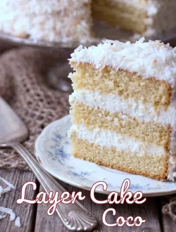 Gateau coco moelleux à la crème de coco