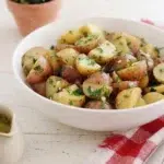Salade pommes de terres aux herbes aromatiques fraîches