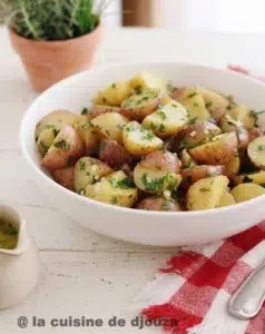 Salade de pommes de terre à la vinaigrette