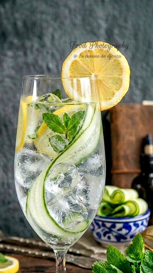 Eau de Sassy, boisson désaltérante concombre citron