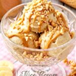 Nice cream banane cacahuète maison sans sorbetière