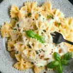 Sauce Alfredo aux farfalles