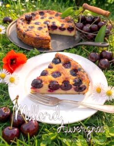 gâteau auvergnat aux cerises noires millard