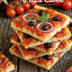 Pizza carrée algérienne à la semoule – Recette du Boulanger